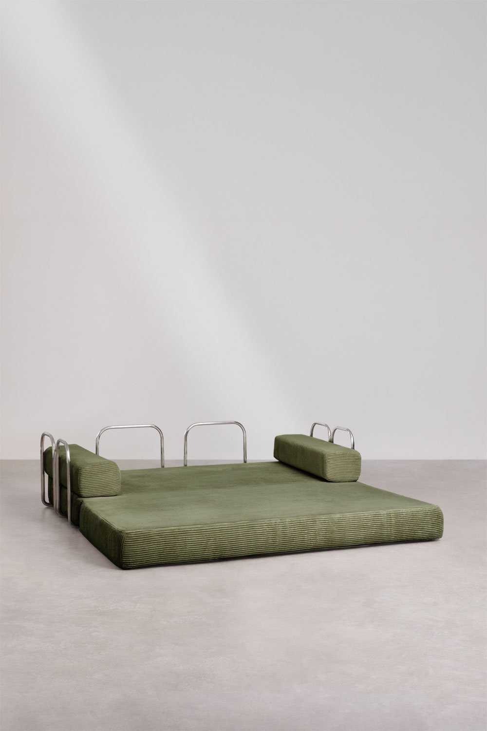 Vacuum-packed 2-seater velvet sofa bed Mitchie, gallery image 3