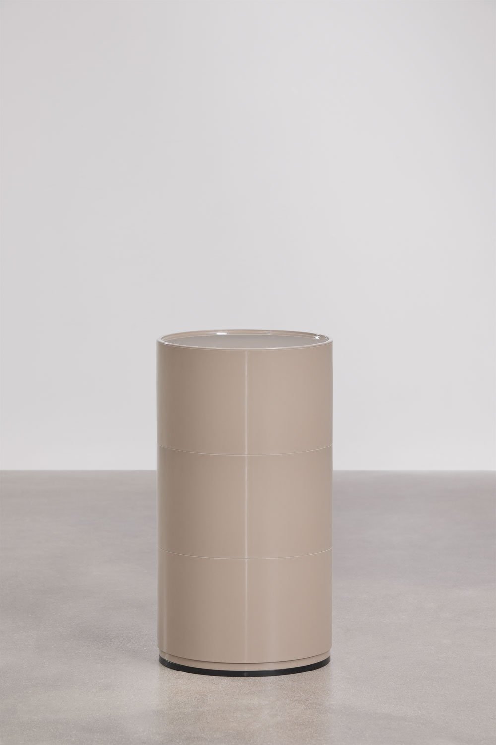 Babel round side table with shelves, gallery image 5