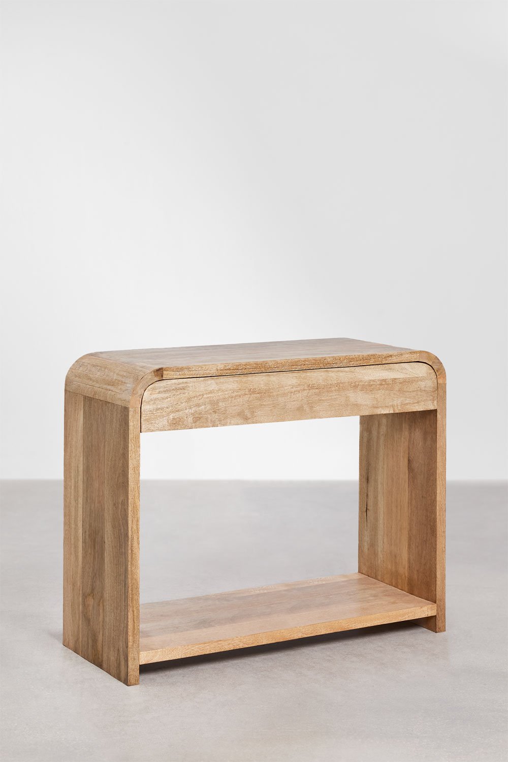 Shelby mango wood and MDF hallway console table, gallery image 3