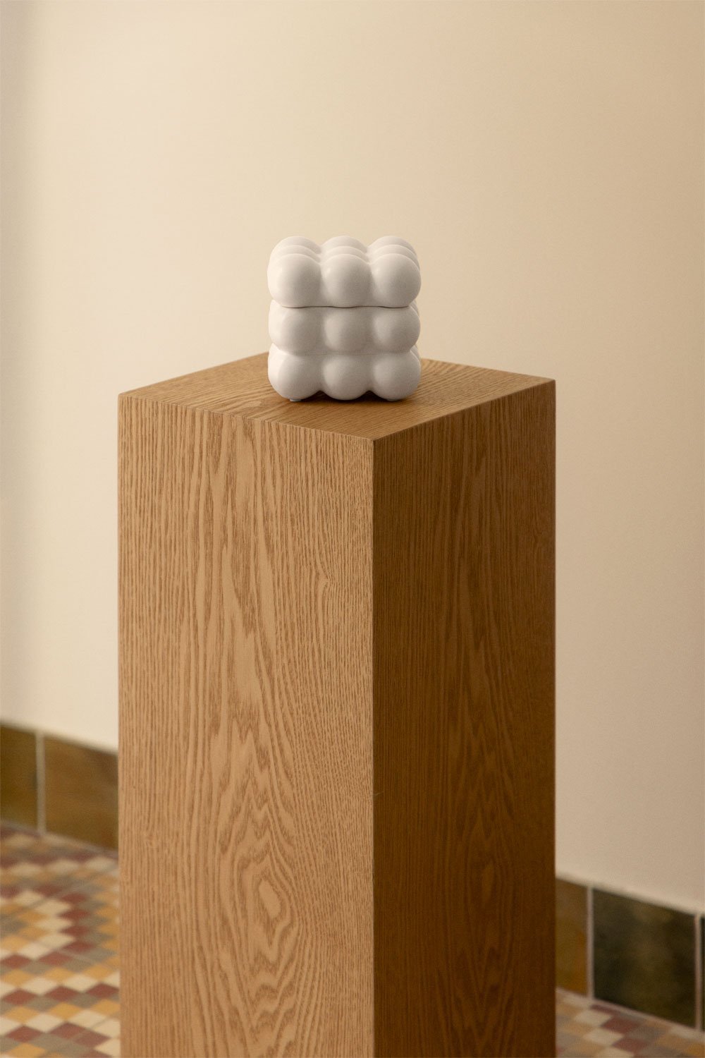 Ivar ceramic decorative box, gallery image 1