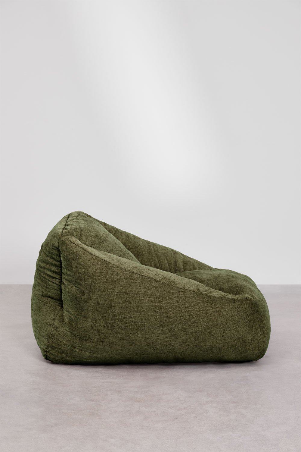 Thiago upholstered pouf armchair, gallery image 4