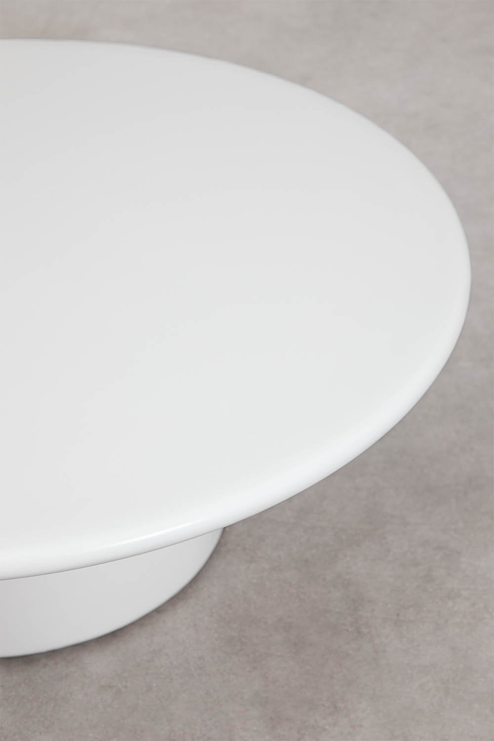 Namara round cement coffee table, gallery image 2