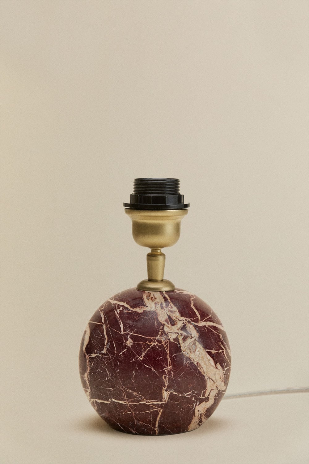 Marvexi natural stone table lamp base, gallery image 3