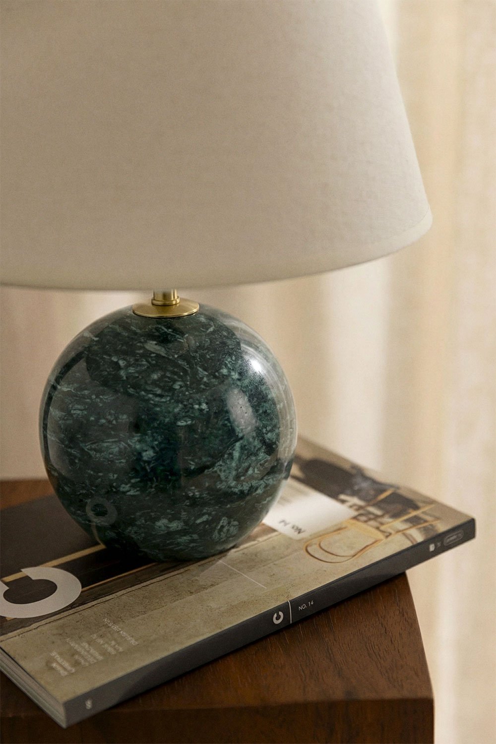 Marvexi natural stone table lamp base, gallery image 2