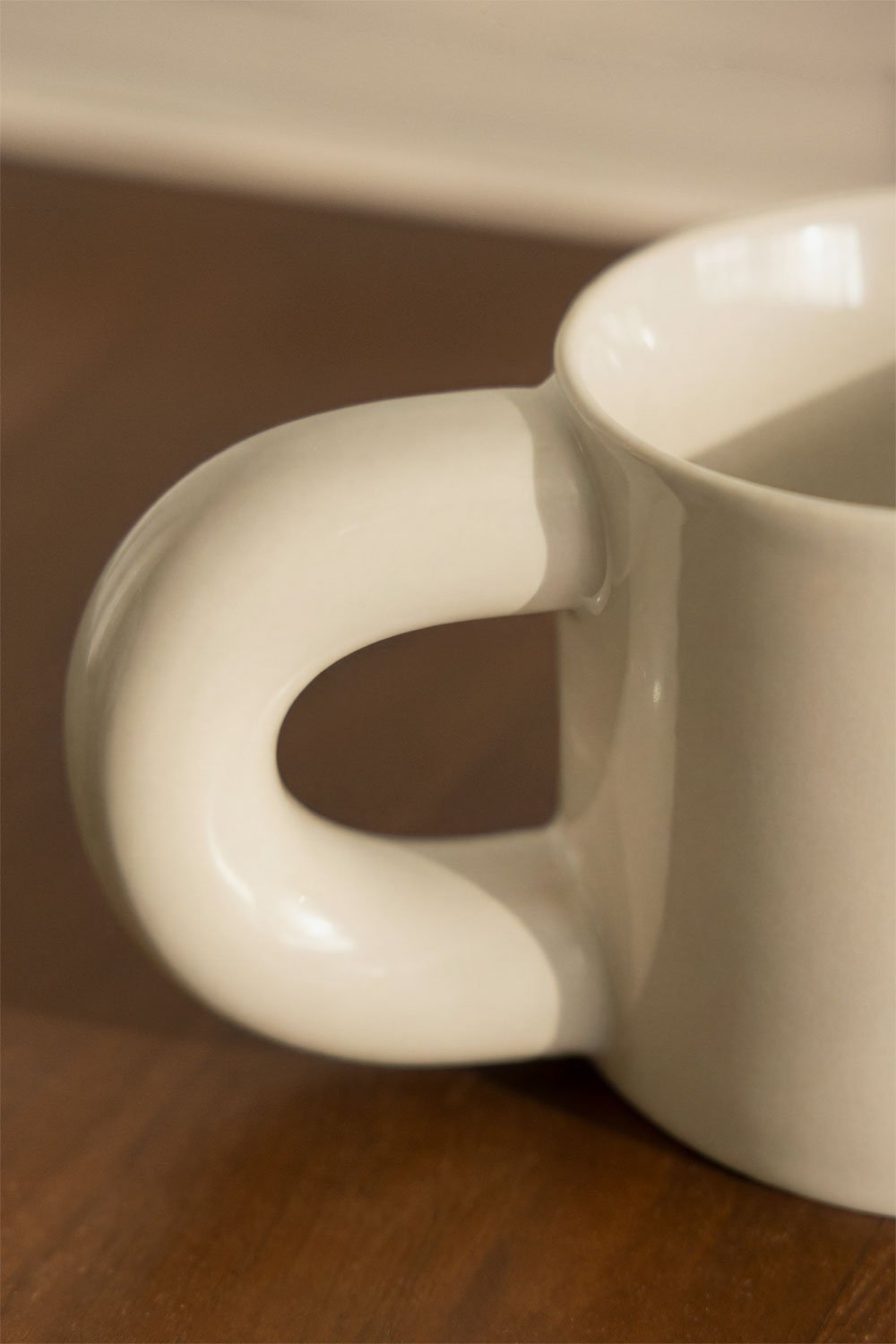 Pack of 2 coffee cups in new bone china 30 cl Rylvane, gallery image 2