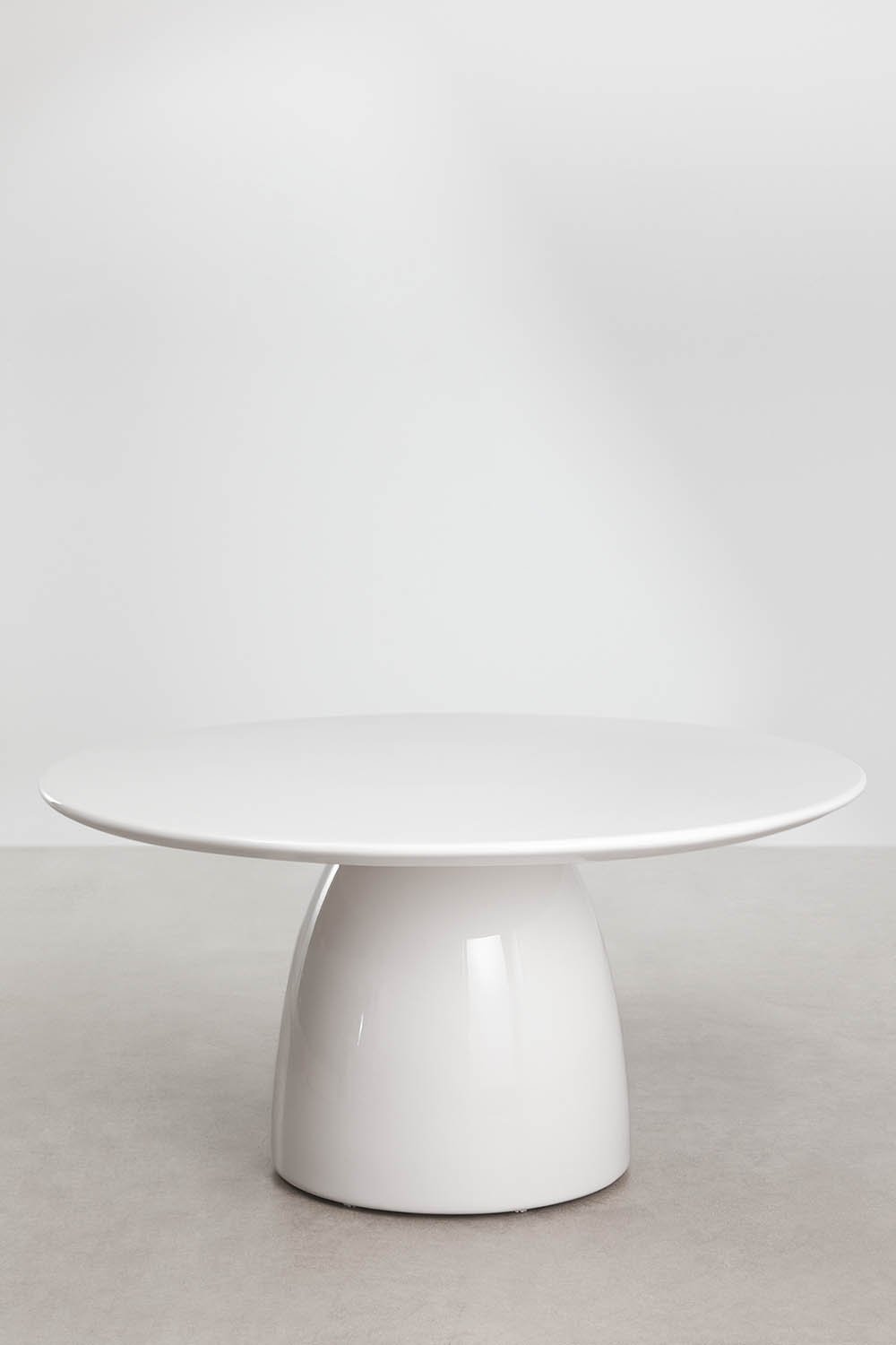 Numira round Ø150 cm cement garden table, gallery image 1