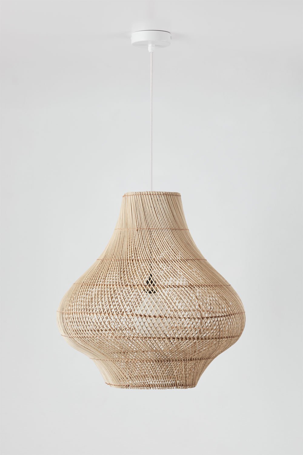 Magali rattan outdoor hanging ceiling lamp, gallery image 1