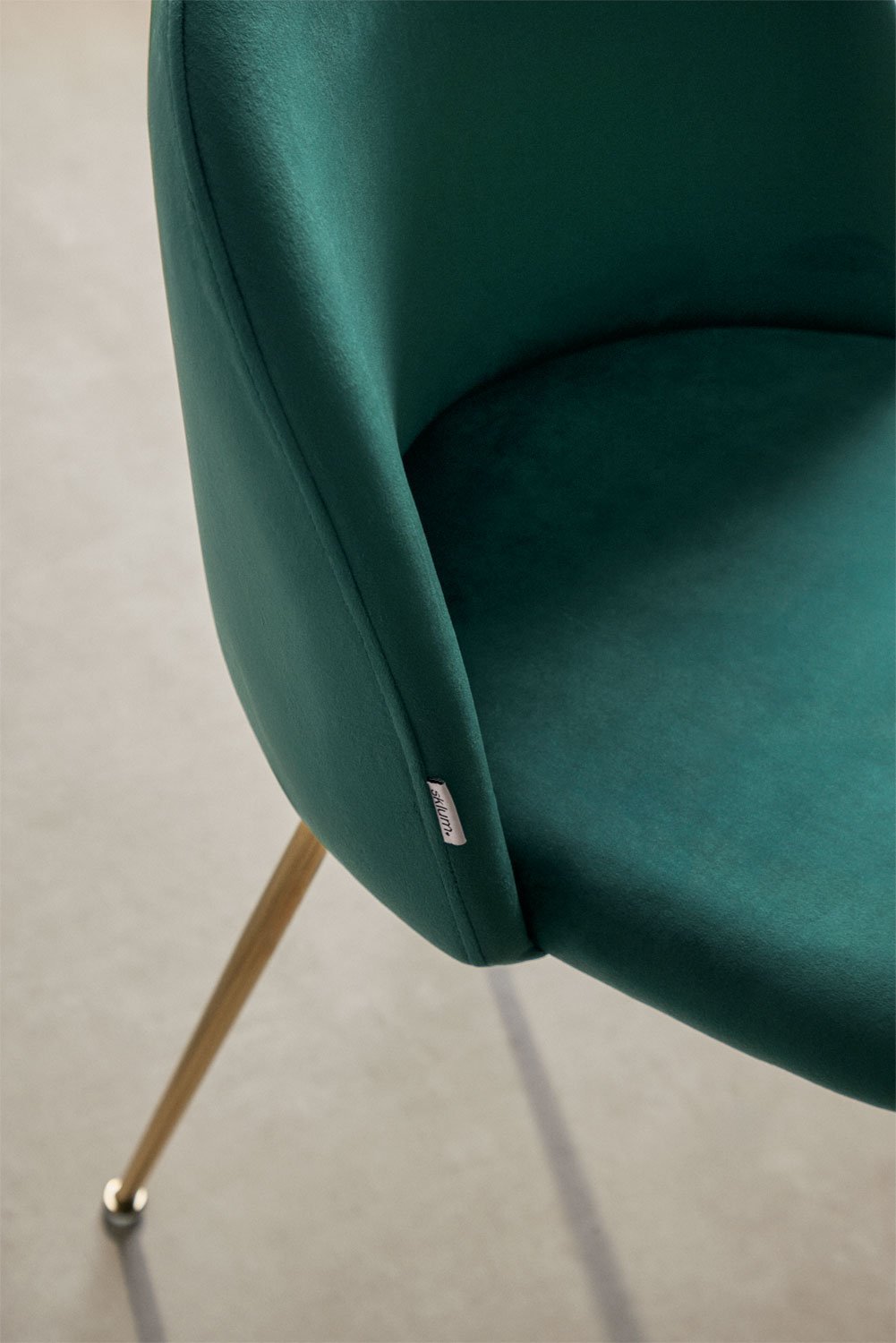 Kana Design velvet dining chair, gallery image 2