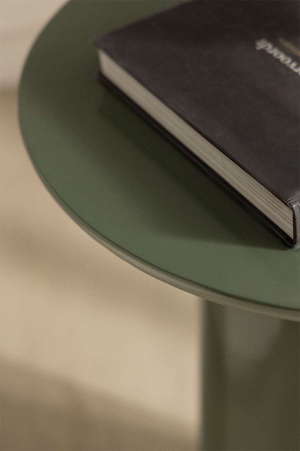 Layana round side table Ø45 cm in cement, gallery image 2