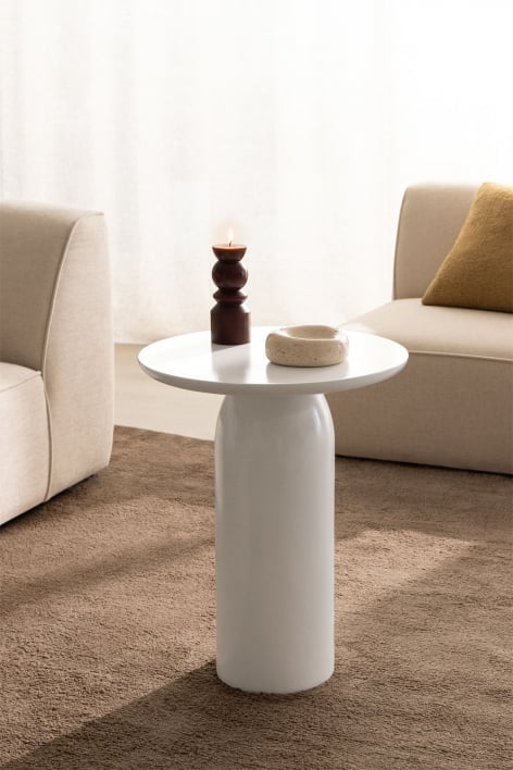 Layana round side table Ø45 cm in cement