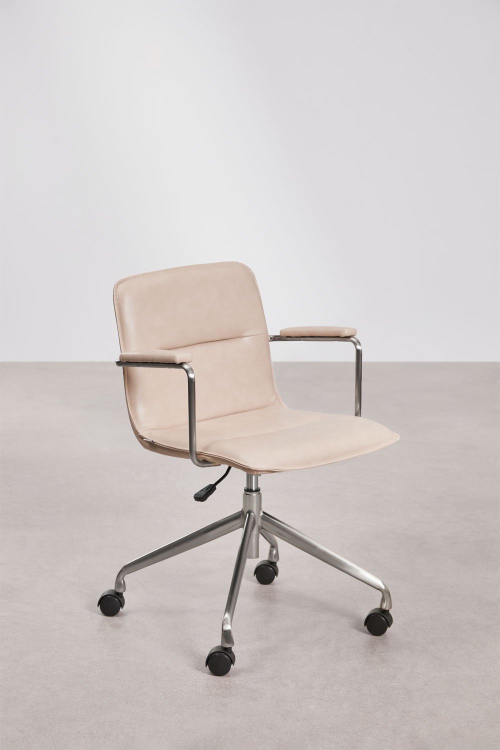 Seifert office chair with wheels and armrests, gallery image 6