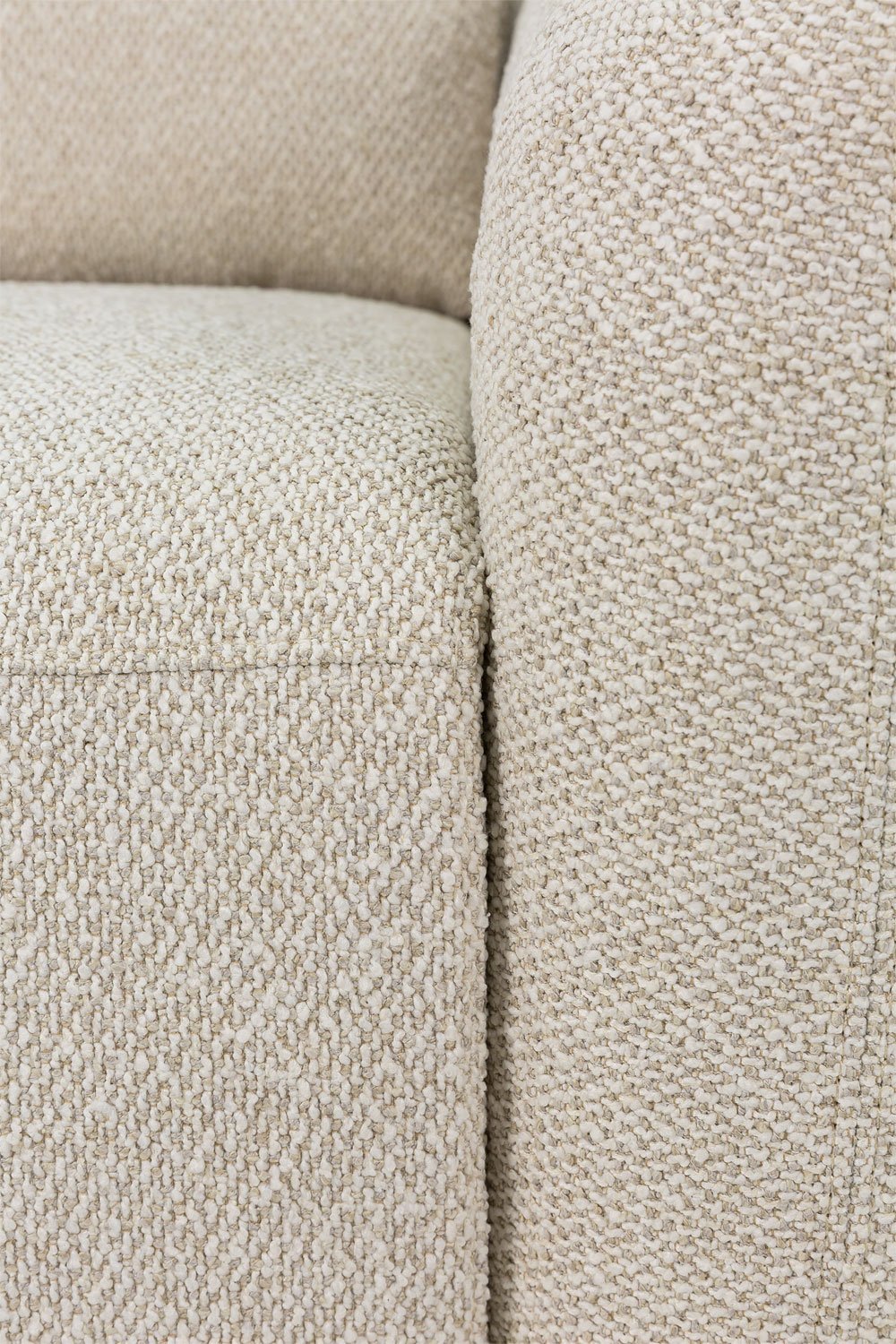 Electric recliner armchair in chenille Peggy, gallery image 6