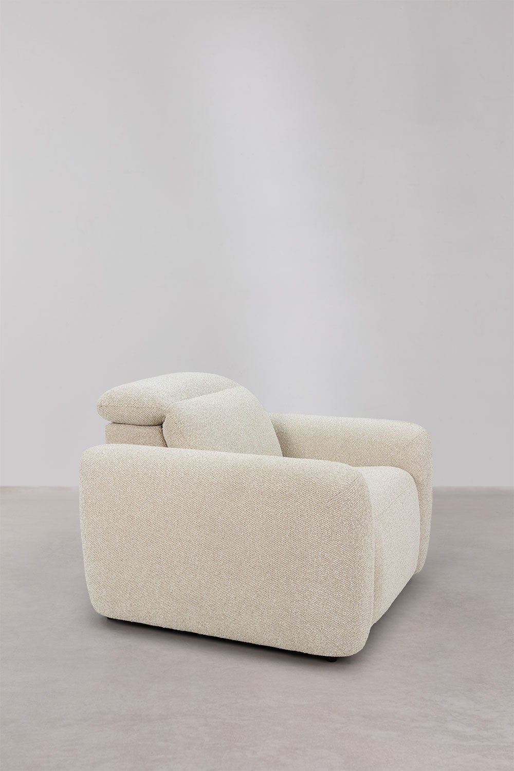 Pack of 2 electric recliner armchairs in Peggy chenille, gallery image 8