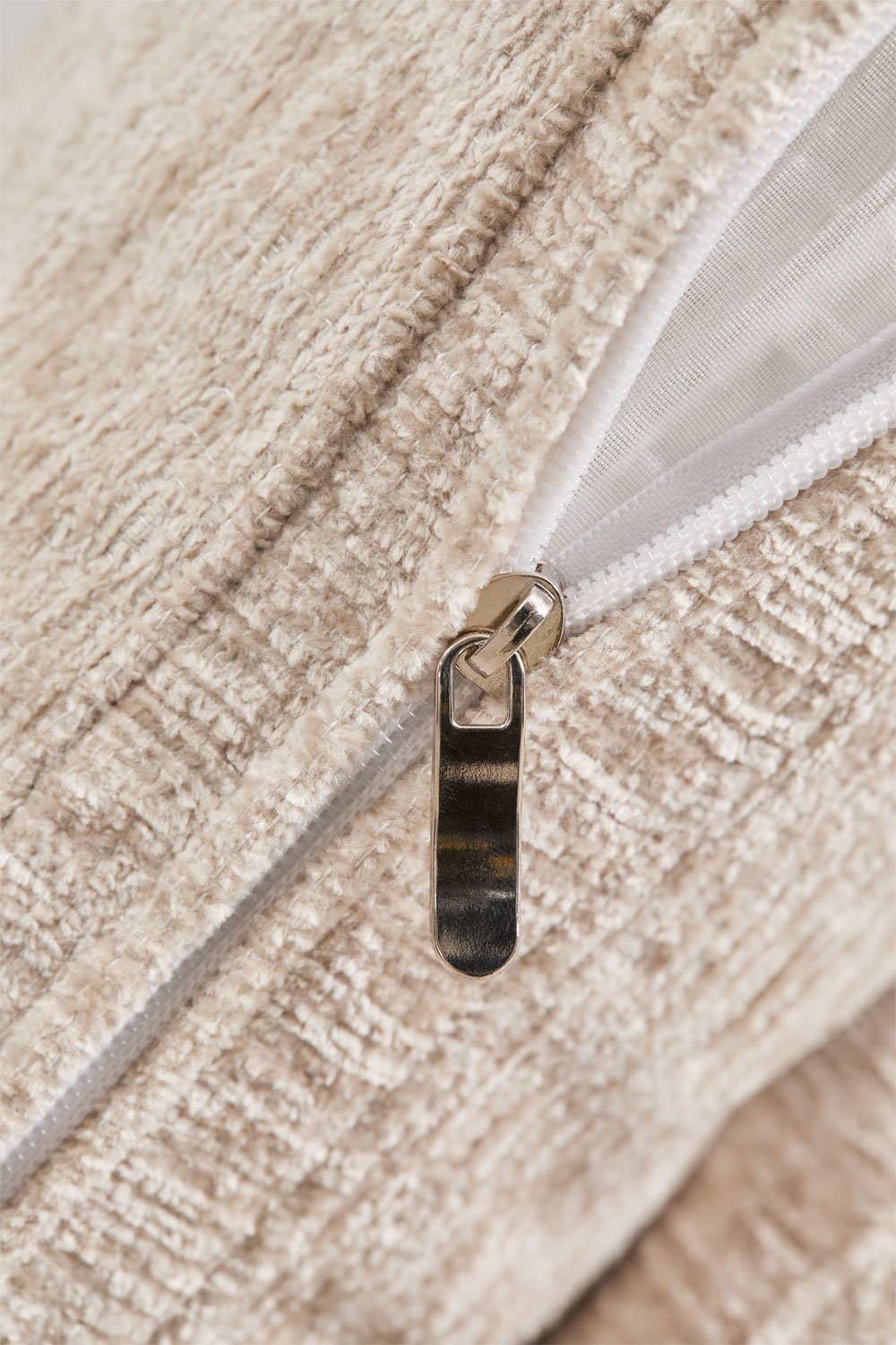 Central module for modular sofa in vacuum-packed chenille Merida, gallery image 6