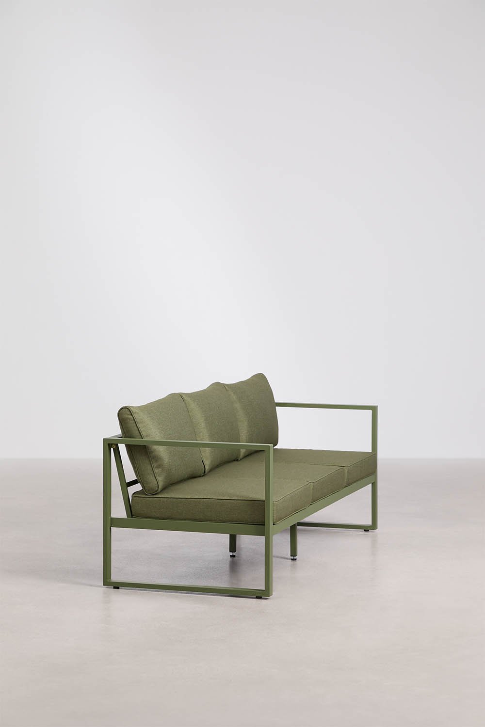 3-seater Lipov aluminum garden sofa, gallery image 2