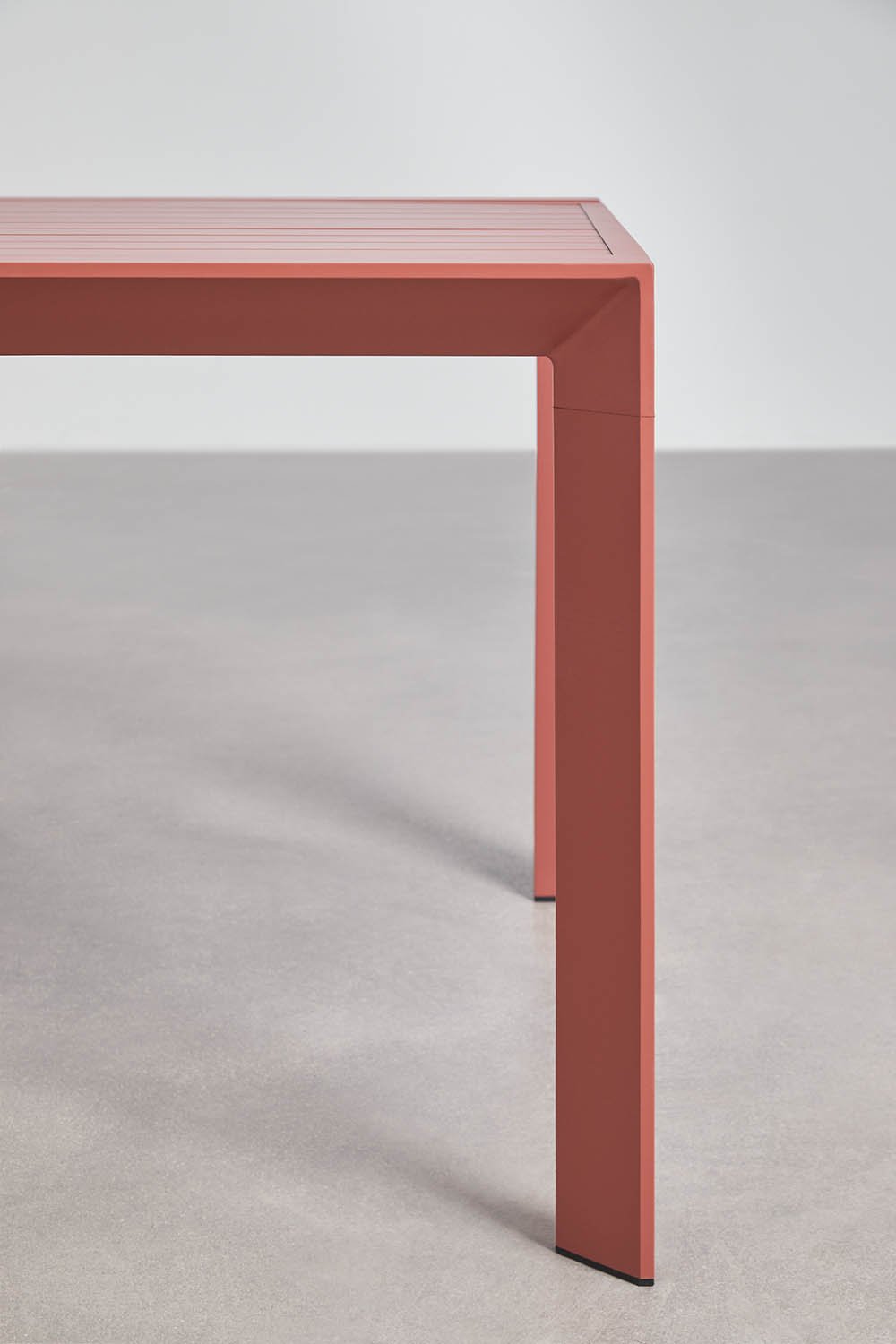 Rectangular garden table 180-240x100 cm extendable in Starmi aluminum, gallery image 5