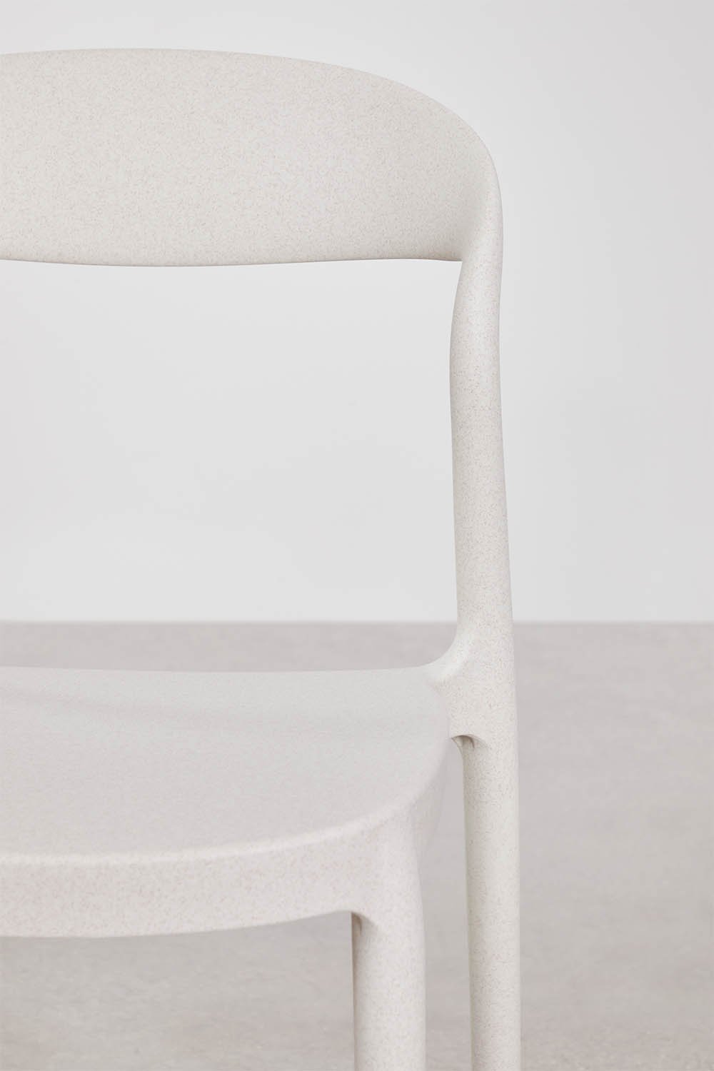 Stackable garden chair in polypropylene Brenza, gallery image 6