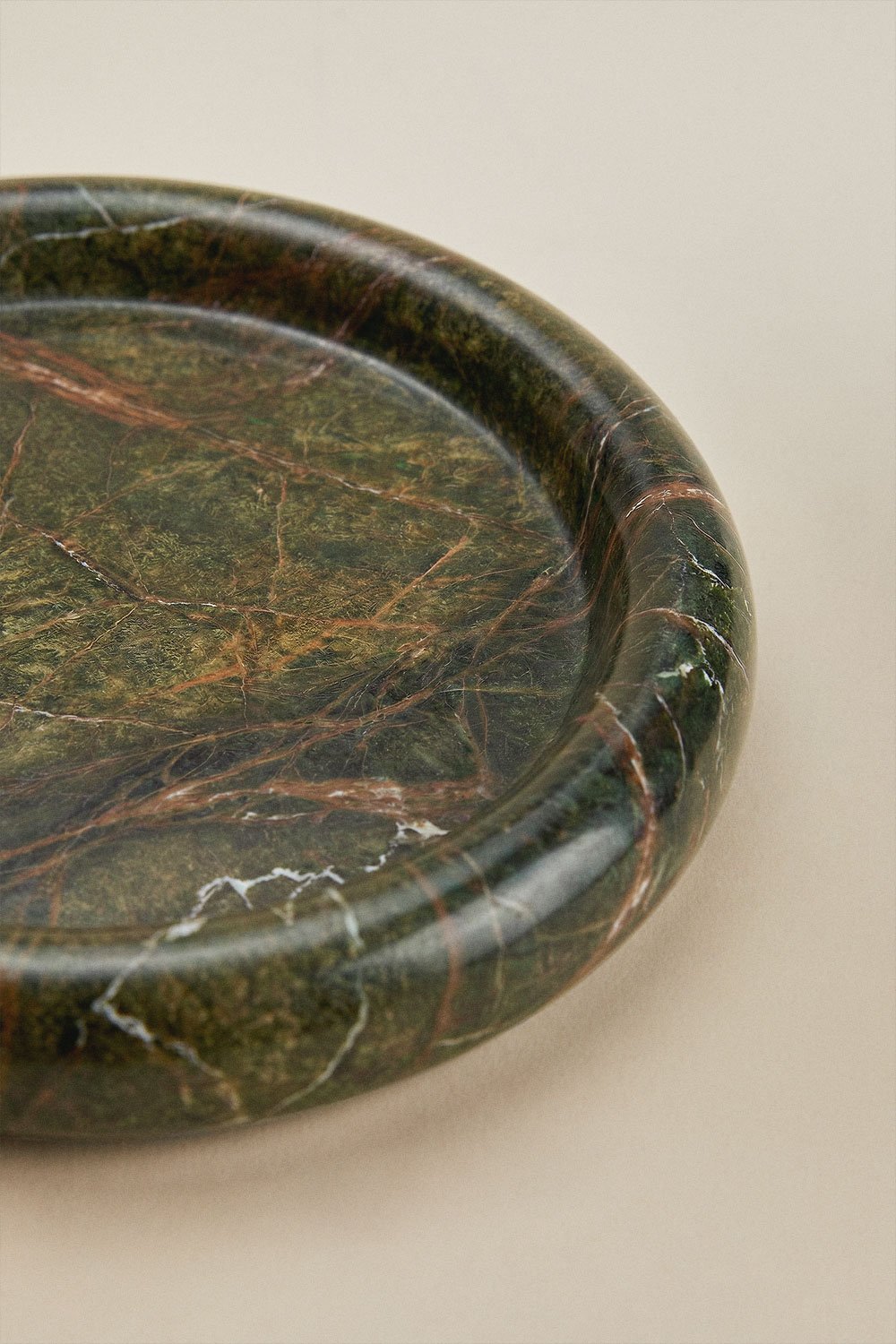 Velmar round Ø20 cm marble catchall tray, gallery image 5