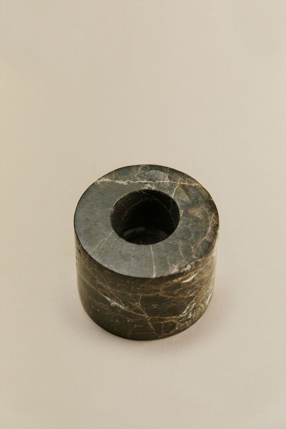 Pack of 2 natural stone Seravento candle holders, gallery image 4