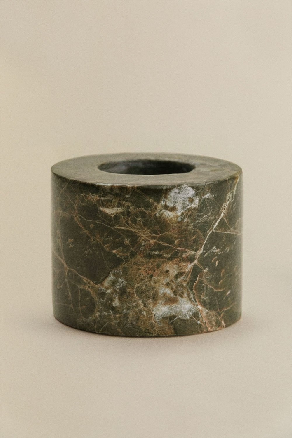 Pack of 2 natural stone Seravento candle holders, gallery image 5