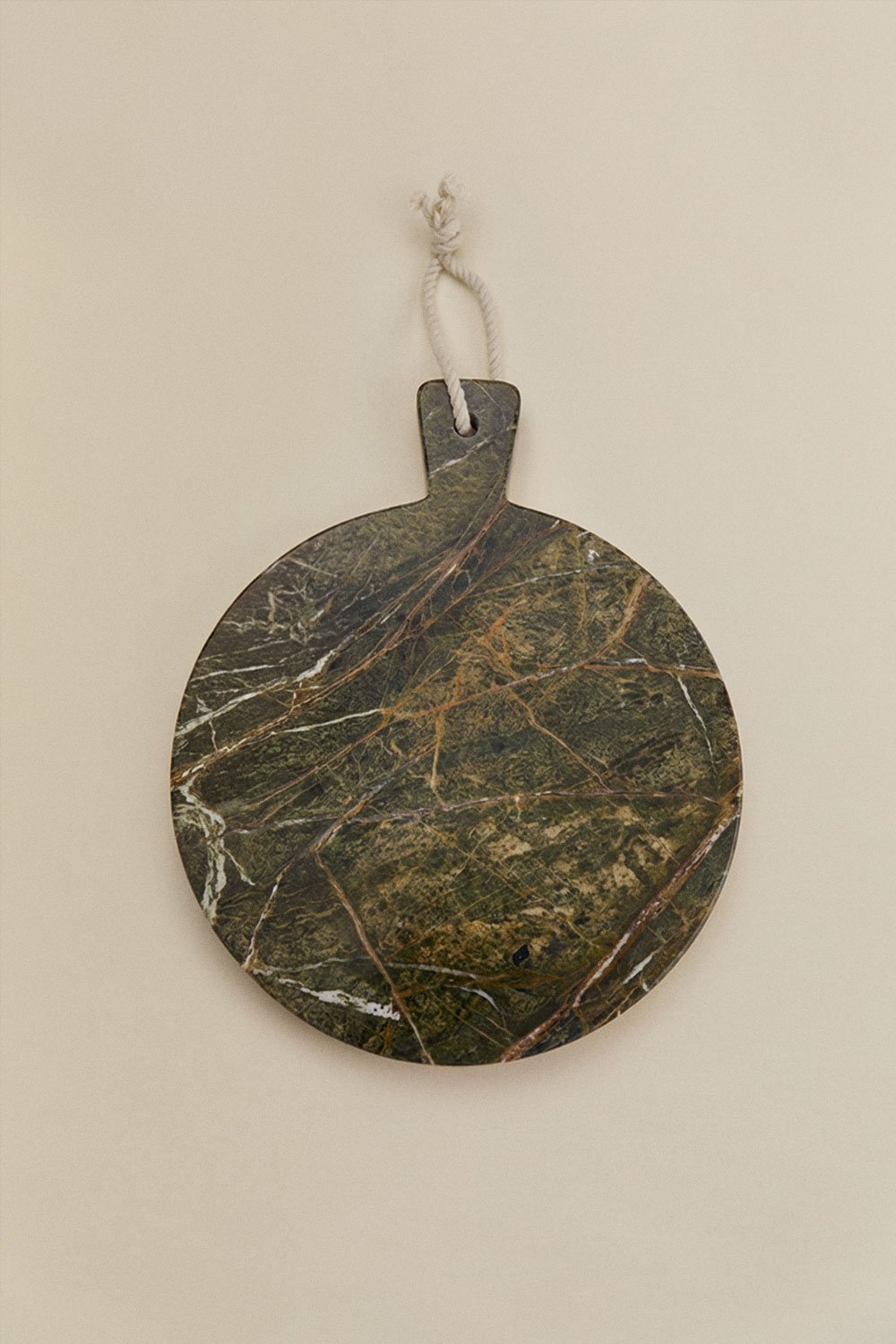 Round serving board Ø20 cm in marble Calven, gallery image 3