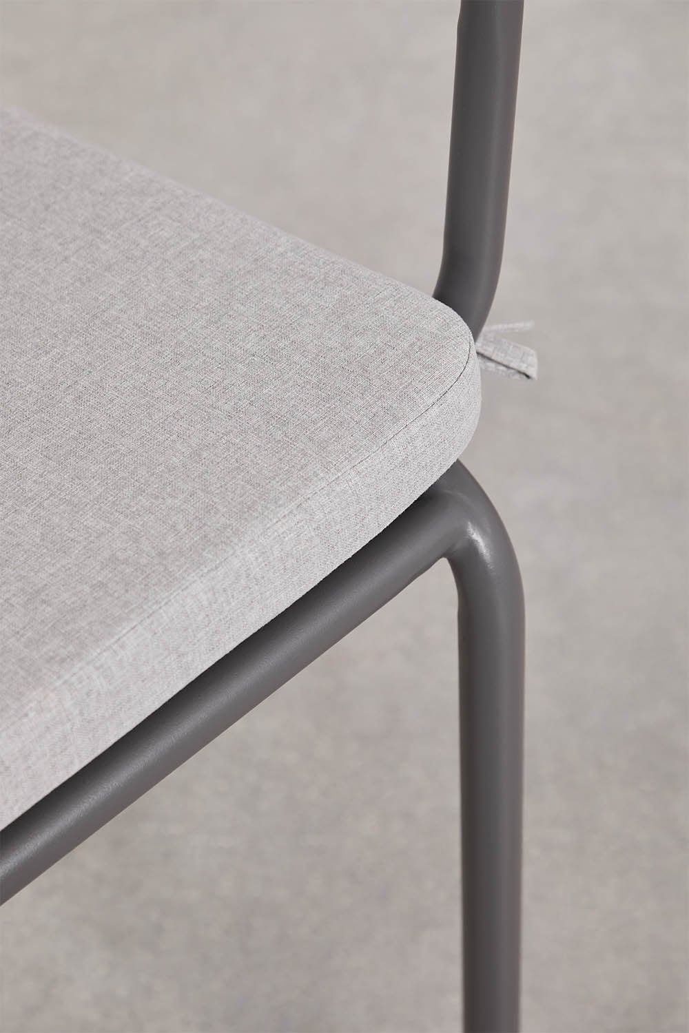 Stackable dining chair with braided rope armrests Arhiza, gallery image 6