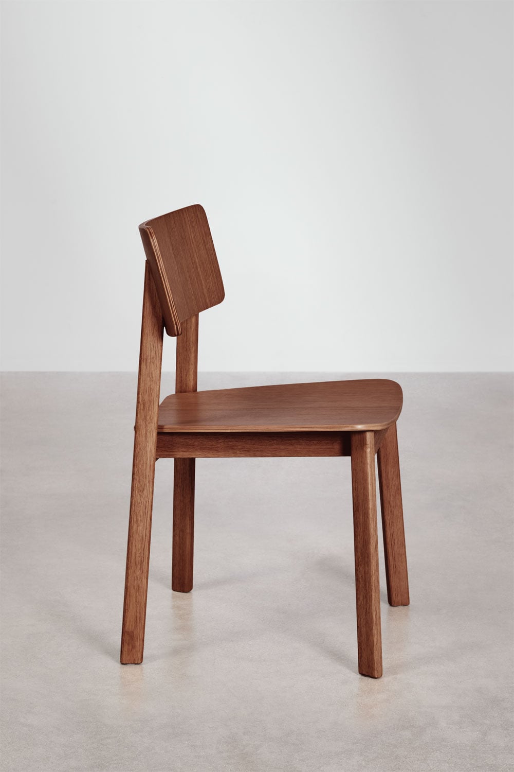 Set of 4 Gilda wooden dining chairs, gallery image 4