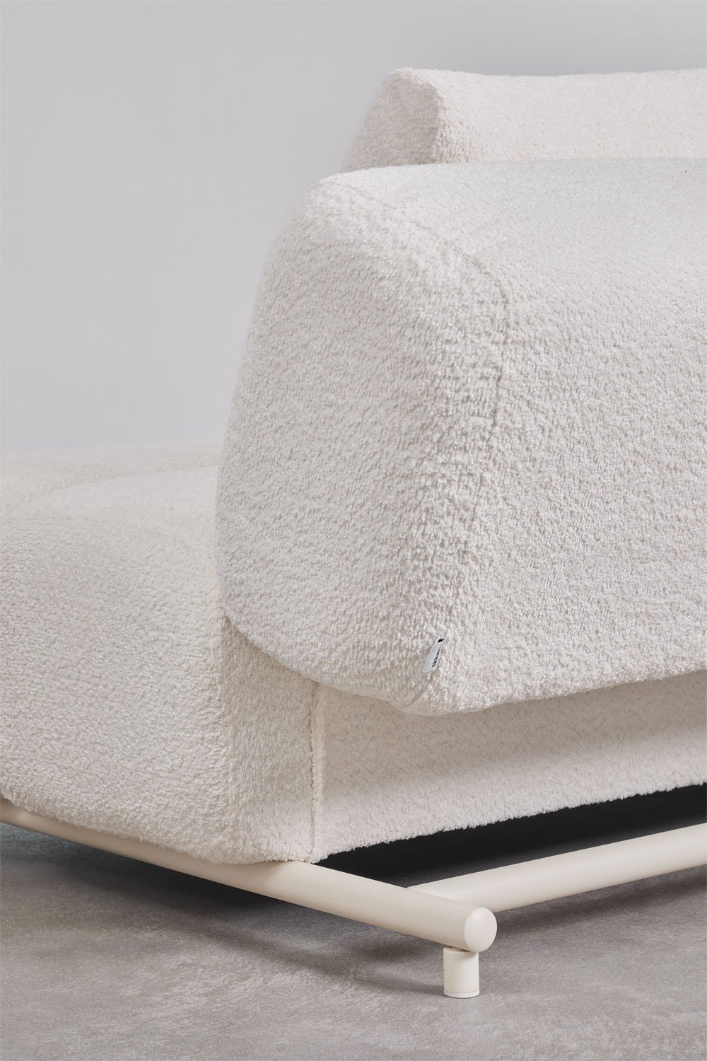 3-seater sofa bed in Miami bouclé fabric, gallery image 10