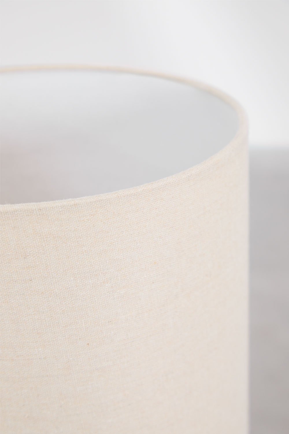 Macarena ceramic and linen floor lamp, gallery image 4