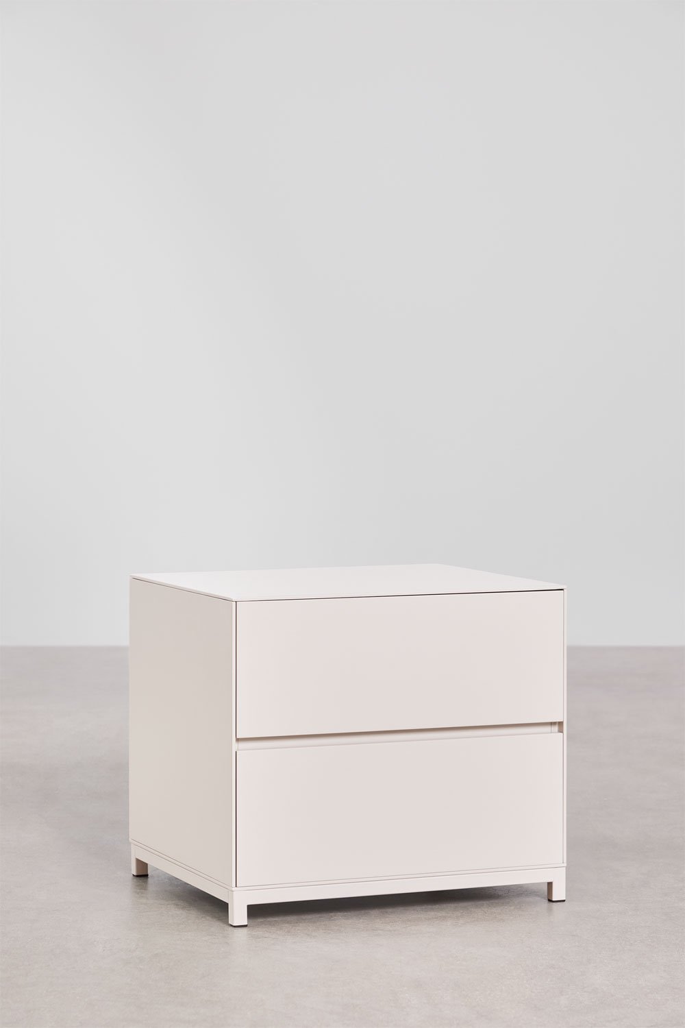 Rectangular bedside table 50x45 cm in Kivora MDF, gallery image 3