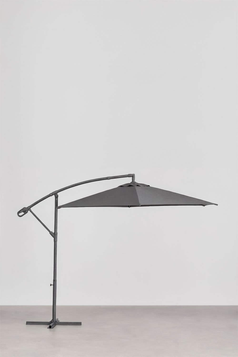 Salina Ø295 cm umbrella in fabric and aluminum, gallery image 1