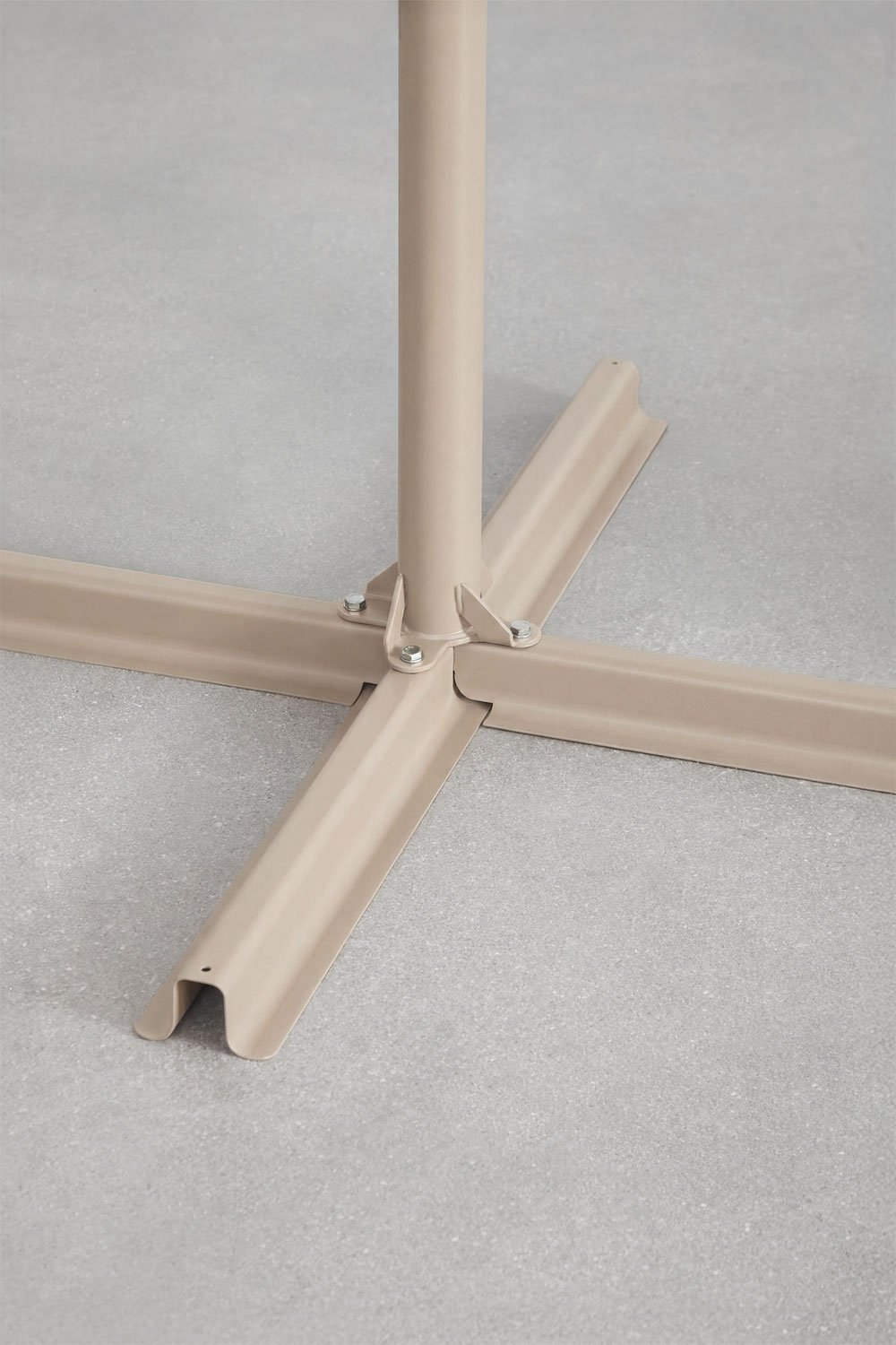 Salina Ø295 cm umbrella in fabric and aluminum, gallery image 7