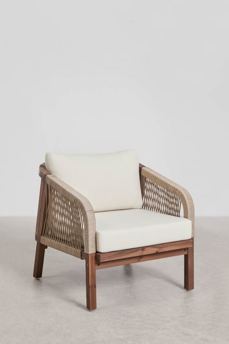 Acacia wood armchair Dubai