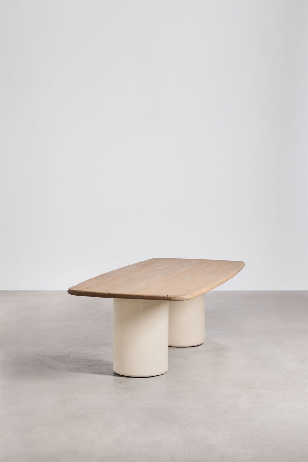Rectangular dining table 270x110 cm in Bogota acacia wood, gallery image 4938305