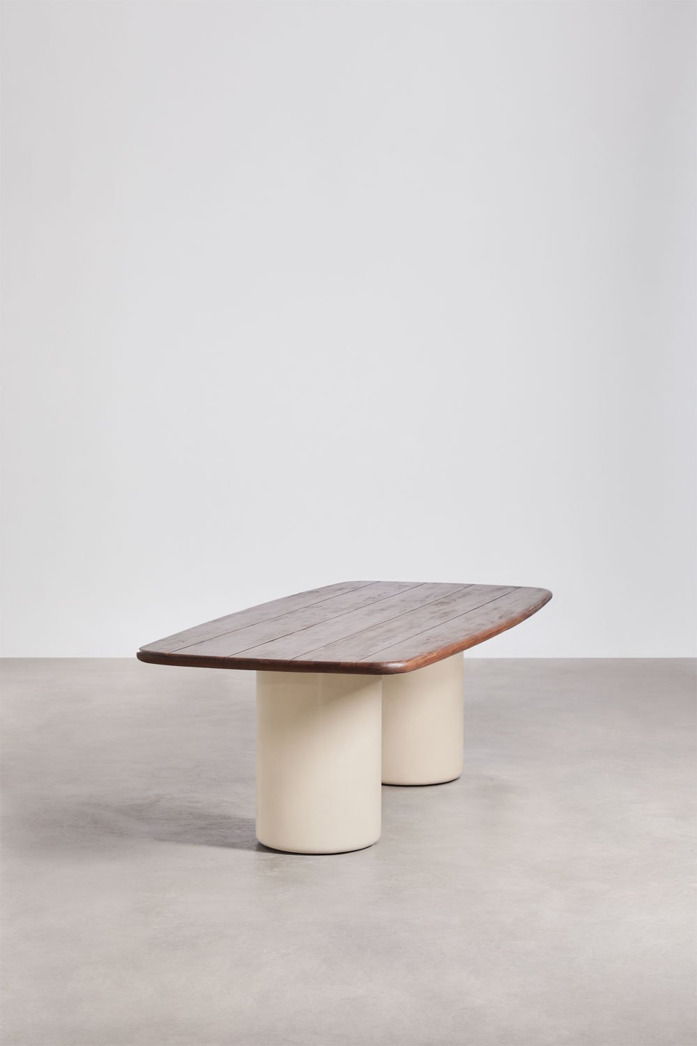 Rectangular dining table 270x110 cm in Bogota acacia wood, gallery image 4938360