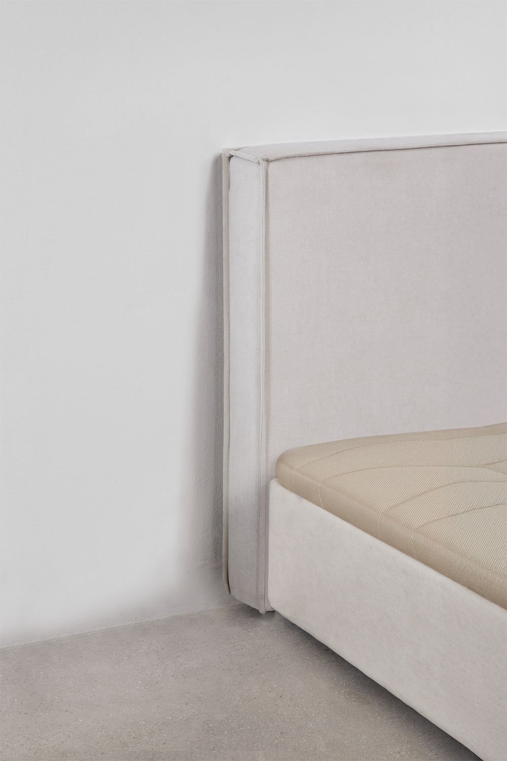 Lunari chenille fabric headboard, gallery image 8