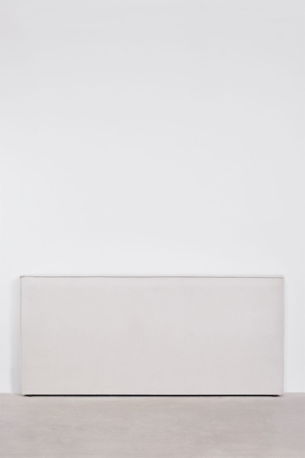 Lunari chenille fabric headboard, gallery image 1