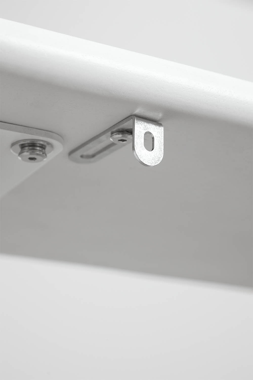 Rectangular outdoor console 80x30 cm in Tiena cement, gallery image 5