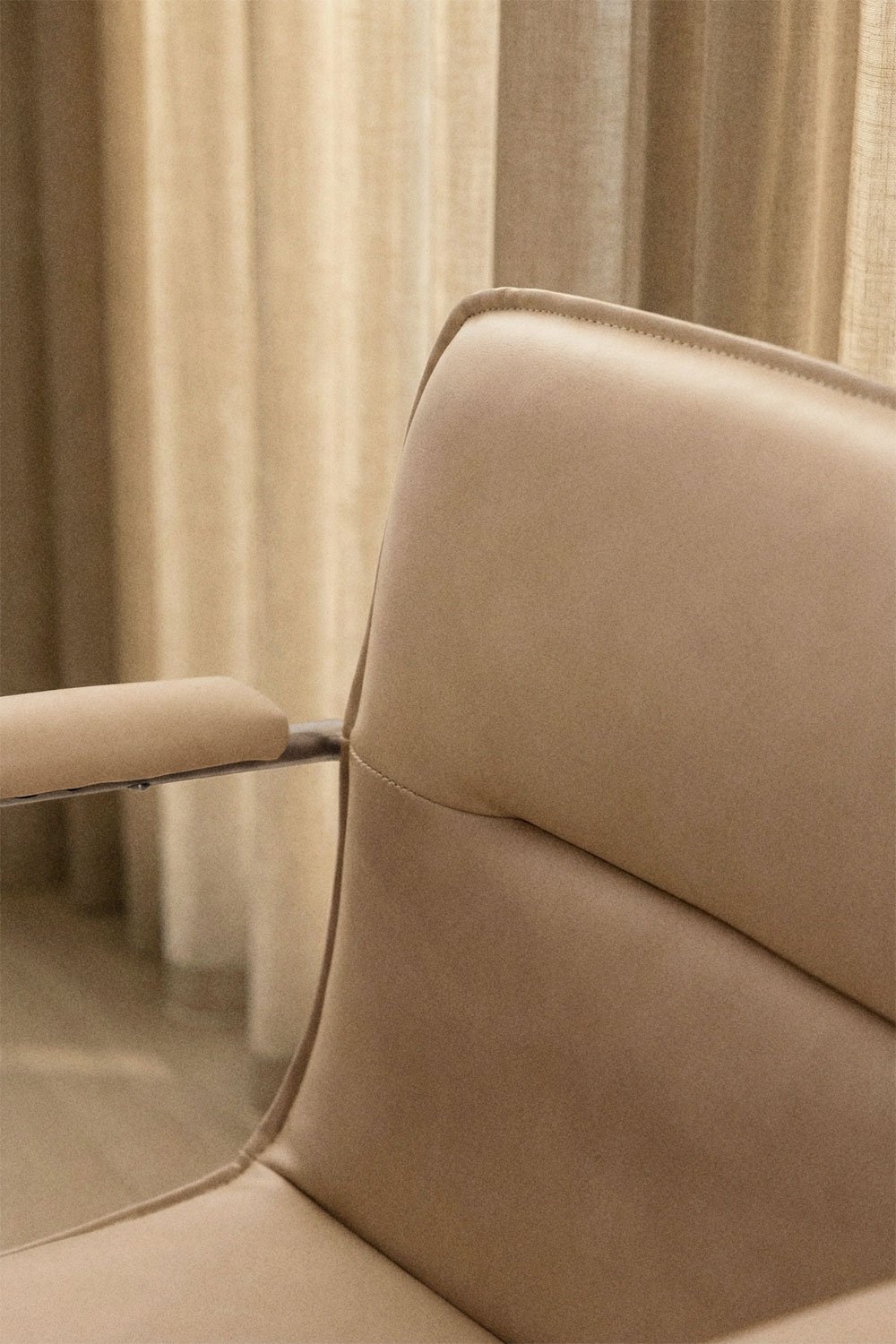 Seifert office chair with wheels and armrests, gallery image 2