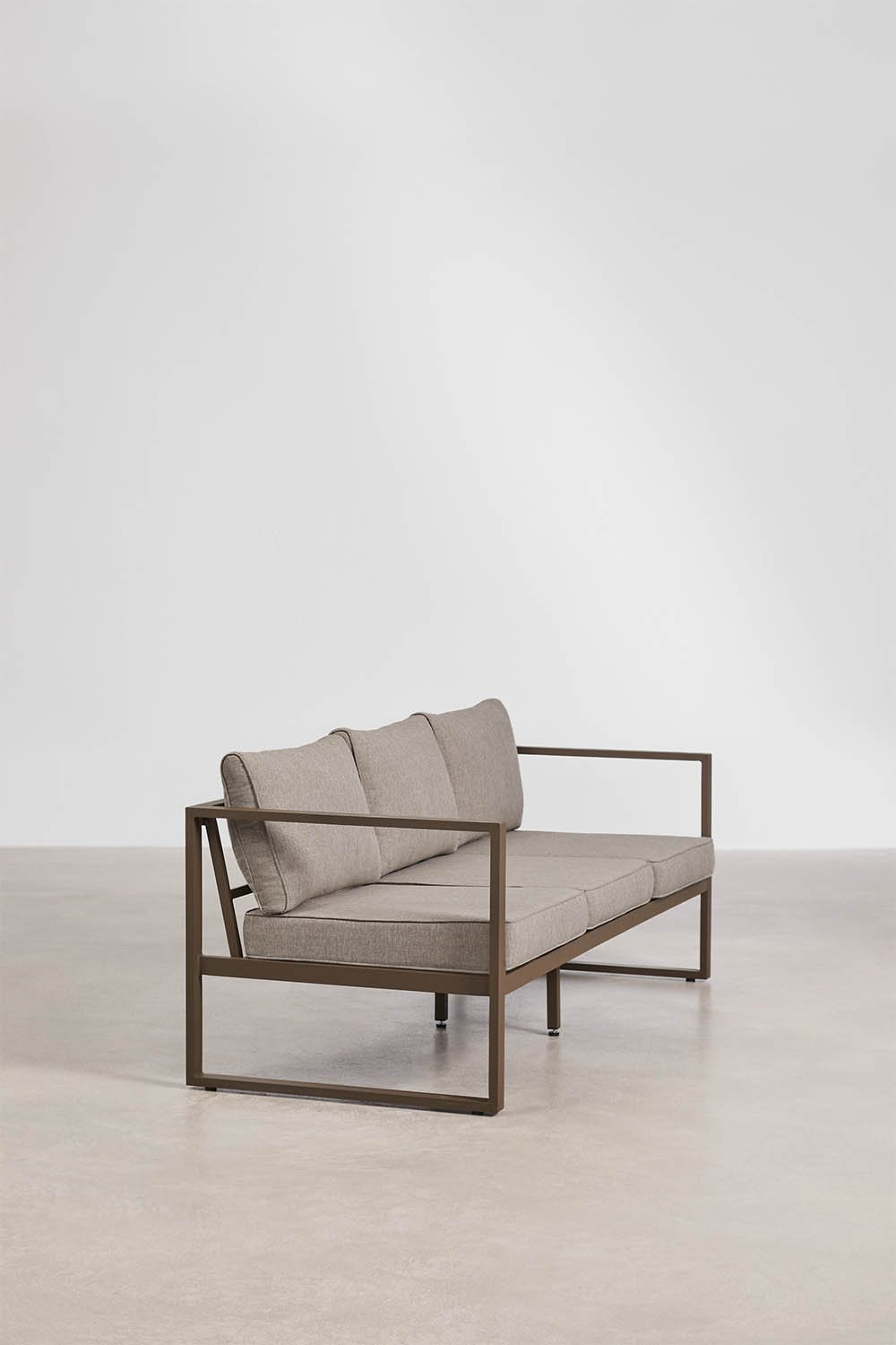 3-seater Lipov aluminum garden sofa, gallery image 5