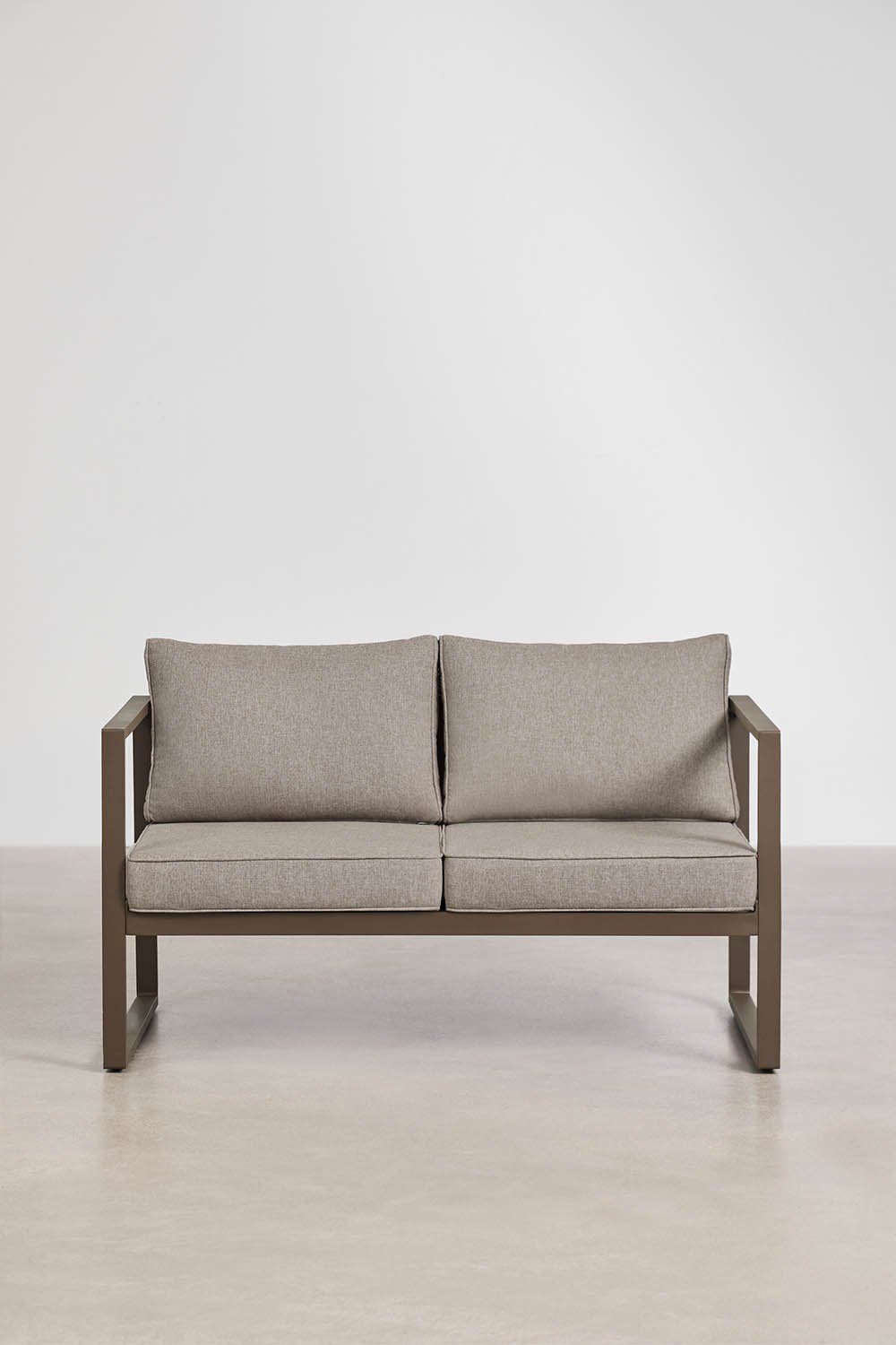 2-seater Lipov aluminum garden sofa, gallery image 5