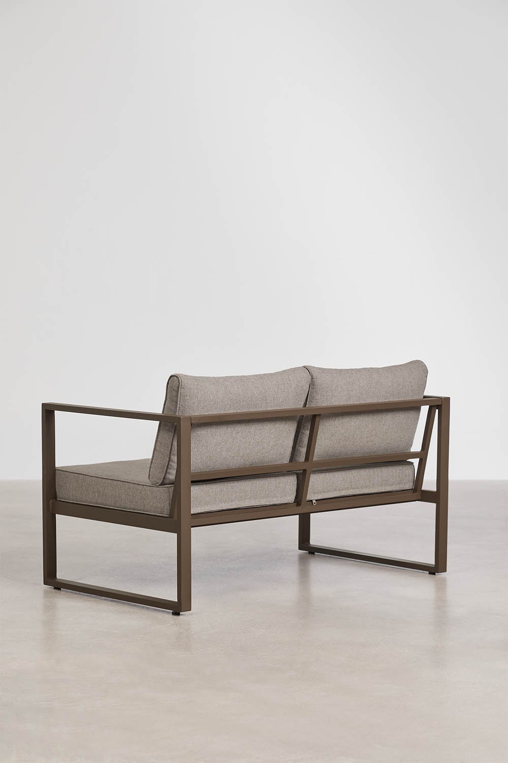 Lipov aluminum garden set with 2-seater sofa, 2 armchairs, and coffee table, gallery image 5