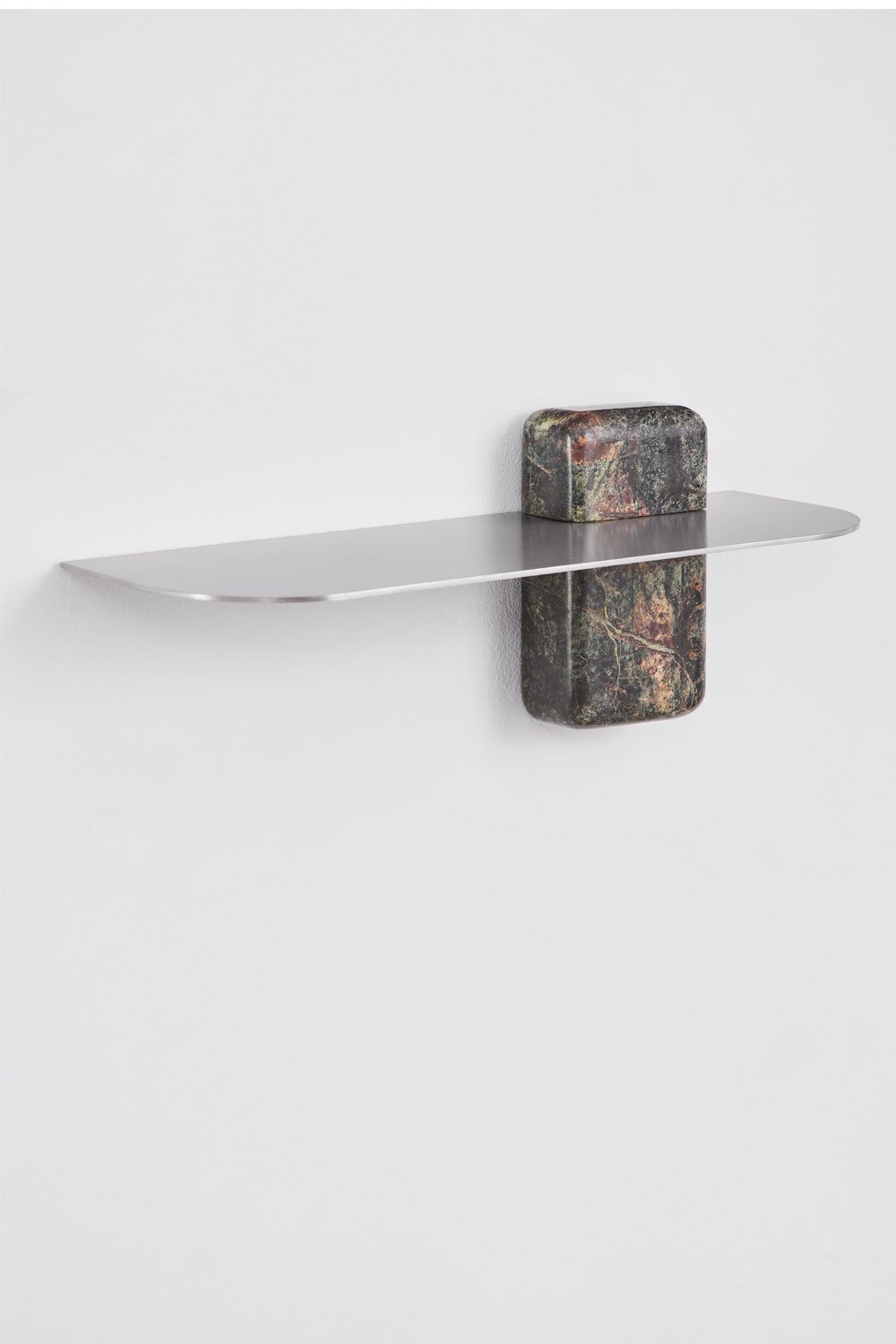 Pack of 2 stainless steel wall shelves for bathroom Serbian, gallery image 1