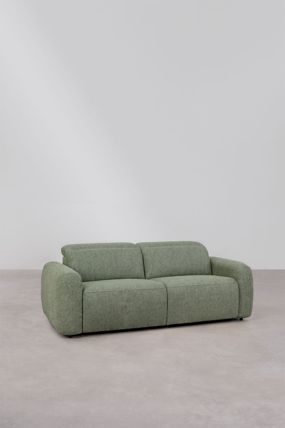 Peggy upholstered 2-seater electric reclining sofa, gallery image 1