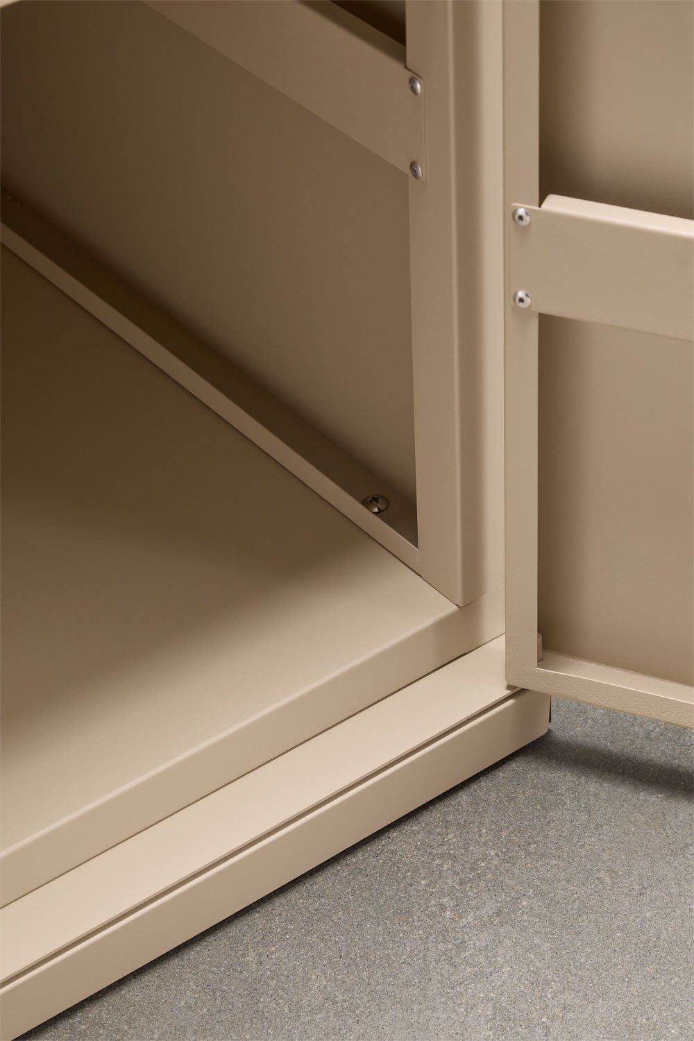 Outdoor modular kitchen storage module in Rivana steel, gallery image 7