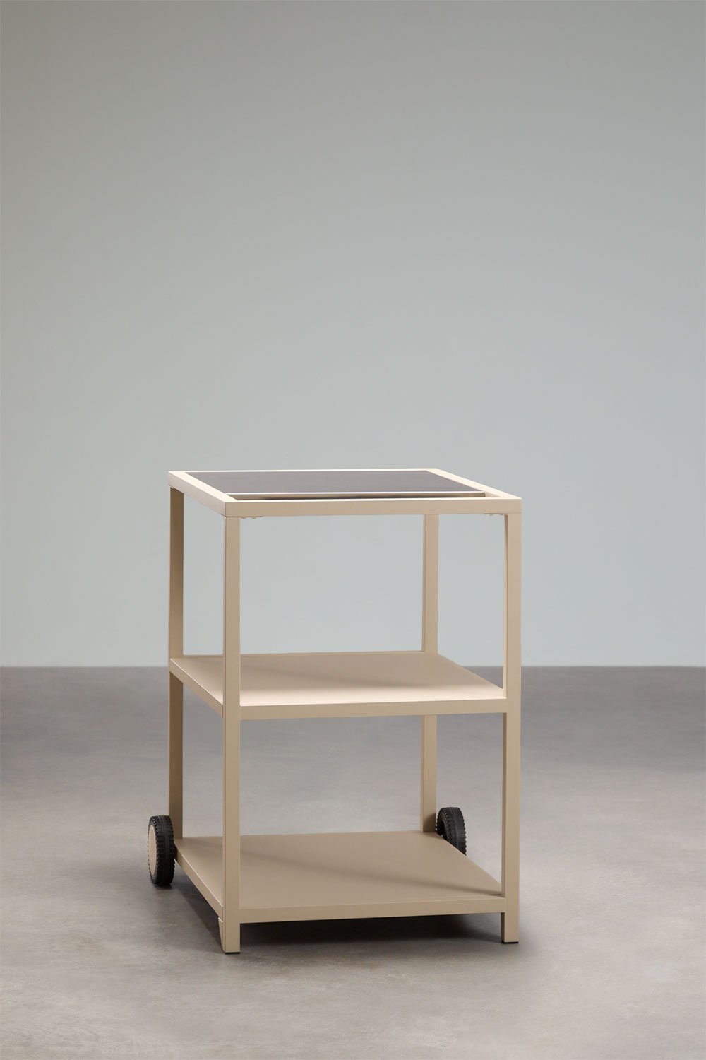 Modular outdoor kitchen cart in Rivana steel, gallery image 2