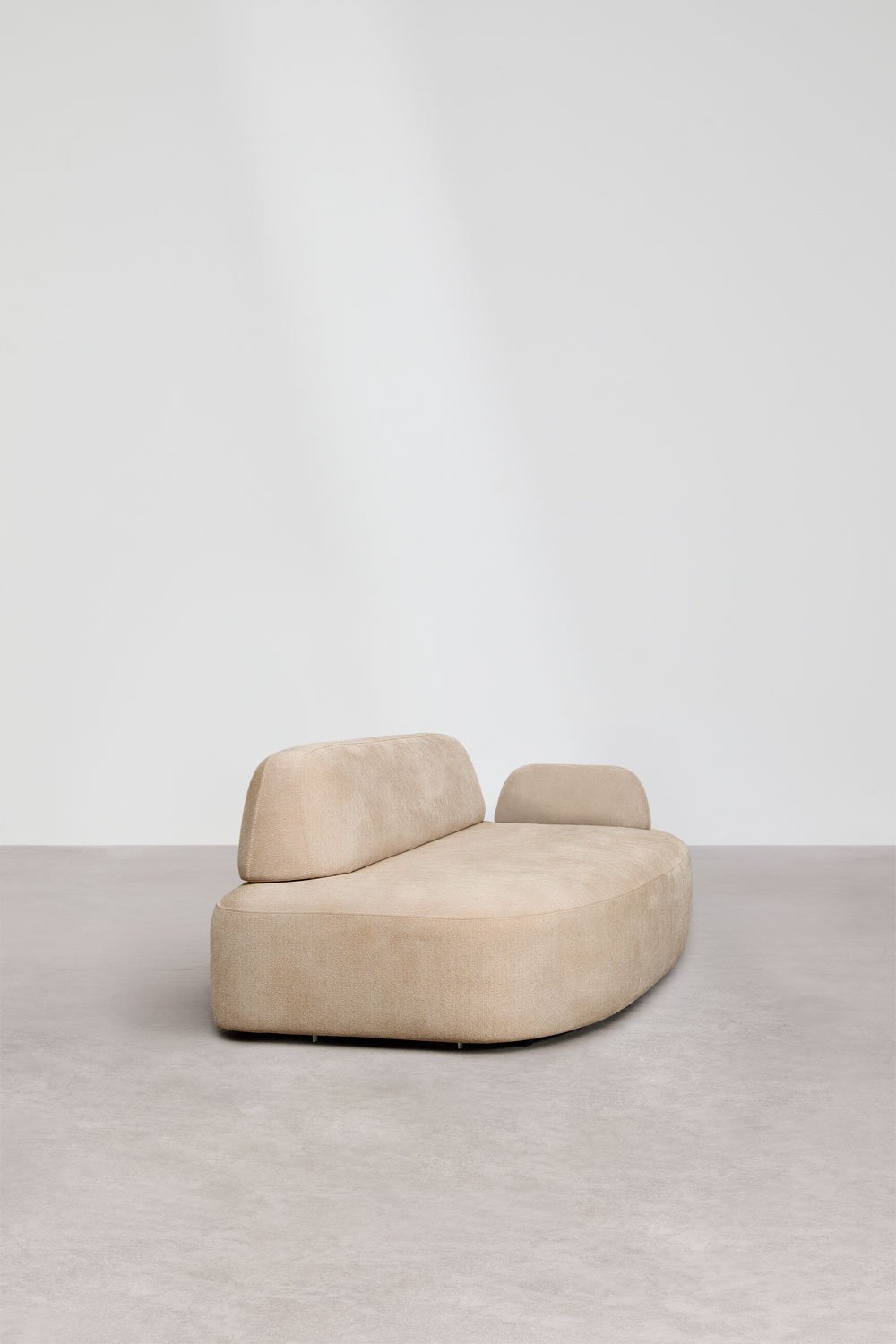 Right corner module with upholstered armrest Giorgia, gallery image 3