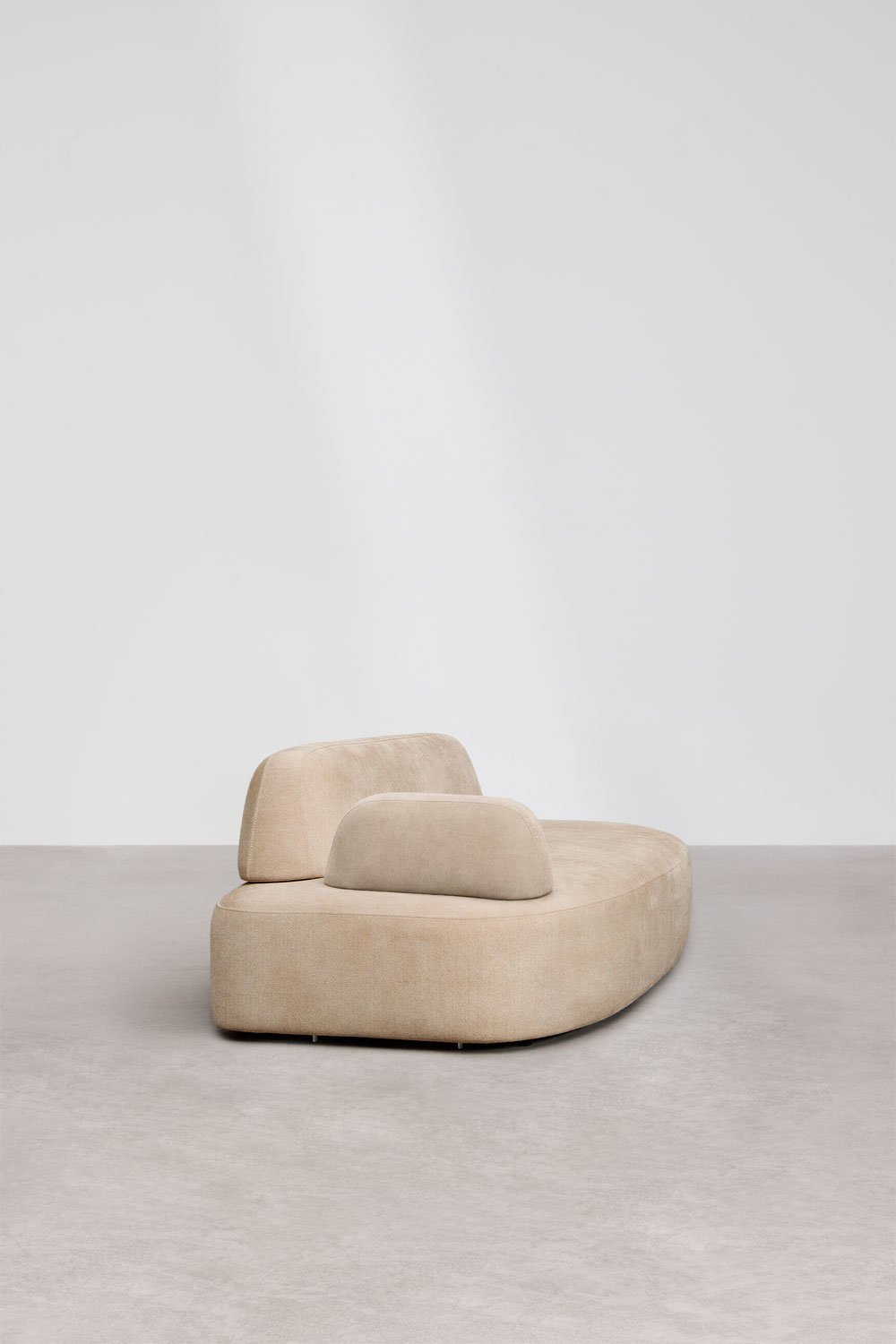 Left corner module with upholstered armrest Giorgia, gallery image 3