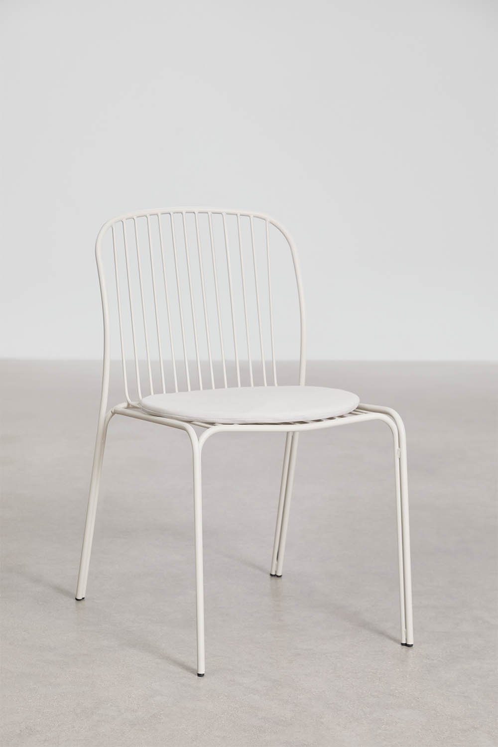 Anerina steel dining chair, gallery image 1