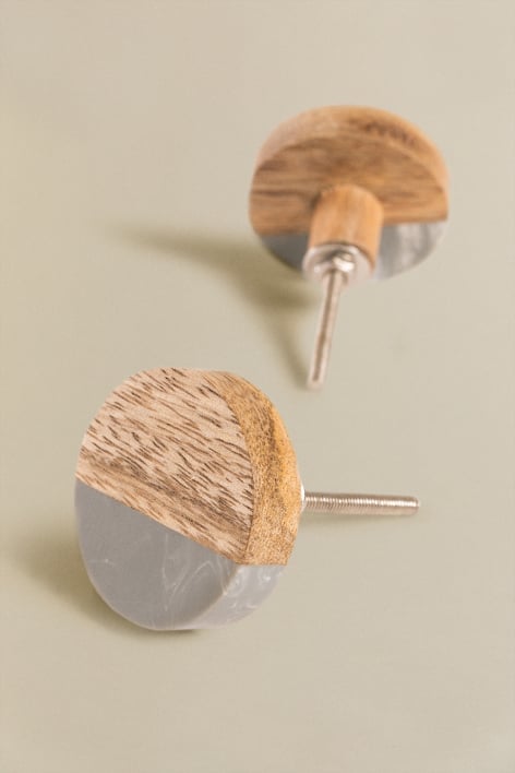 Set of 2 Soleil resin handles